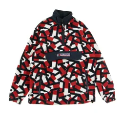 Giubbotto Pile Infilabile Uomo Sport Tech Polar Camo Aop/estate Blue