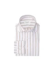 Leinenhemd beige 43 Herren