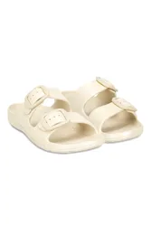 Womens Solbounce Double Buckle Adjustable Slide - - Size: 7