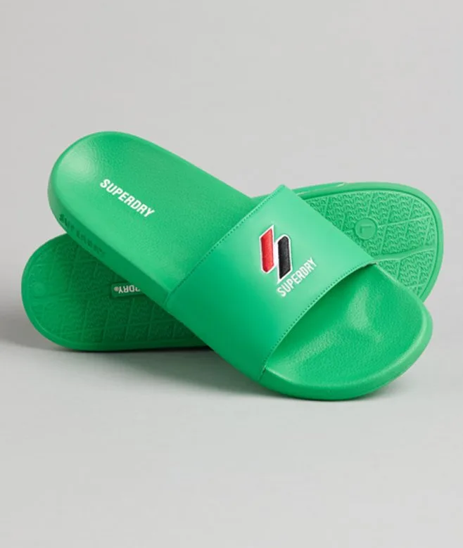 Superdry Men's Code Essential Badesandalen Grün - Größe: S - 29.99 - FashionsVida