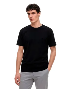 T-shirt à Manches Courtes Mw0mw37313 Black 2XL - Tommy hilfiger - FashionsVida