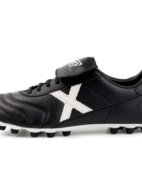 Mundial botas de futbol cesped artificial Negro (39) - MUNICH - FashionsVida