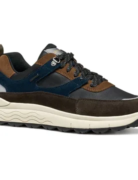 Baskets Spherica 4x4 B Abx Dark Brown / Navy EU 40 - Geox - FashionsVida