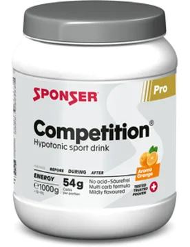 COMPETITION HYPOTONIC SPORTDRINK Dose 1000g Orange - Sponser - FashionsVida