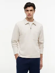 ESSENTIAL TERRY POCKET 1/4 ZIP male