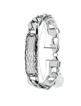 New Men's Hand-Forged Hammered Texture Stainless Steel Bracelet | European-American Tough Guy Fashion Jewelry Gift Trend - Aliexpress - FashionsVida