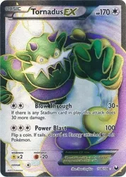 Pokemon Dark Explorers 108 /108 Tornadus EX (Full Art)