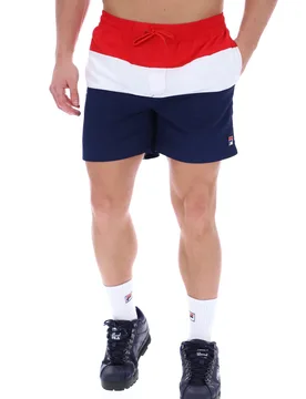 Alexi Colour Block Swim Shorts - XS - FILA - FashionsVida