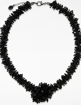 Collar de abalorios con nudo - Adolfo Dominguez - FashionsVida