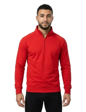 Sweat à Demi-zip Crossover 50611 Traffic Red 3XL - MASCOT - FashionsVida