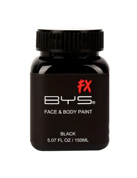 Spezial-FX Gesichts- und Körperfarbe Schwarz 150 ml - BYS MAQUILLAGE - FashionsVida