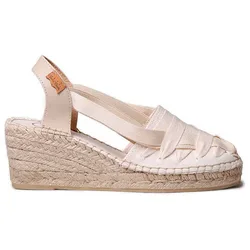 Pons Espadrilles Compensées Tracy-cu Ecru EU 38