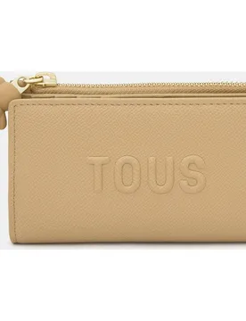Billetera pequeña de la colección Brenda en color Beige - Tous - FashionsVida