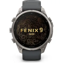 Fénix 9 Pro 47mm Titanio, correa , Smartwatch