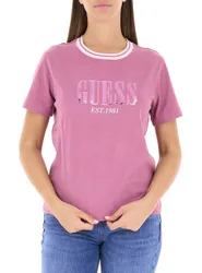 T-shirt con paillettes ROSA MALVA S