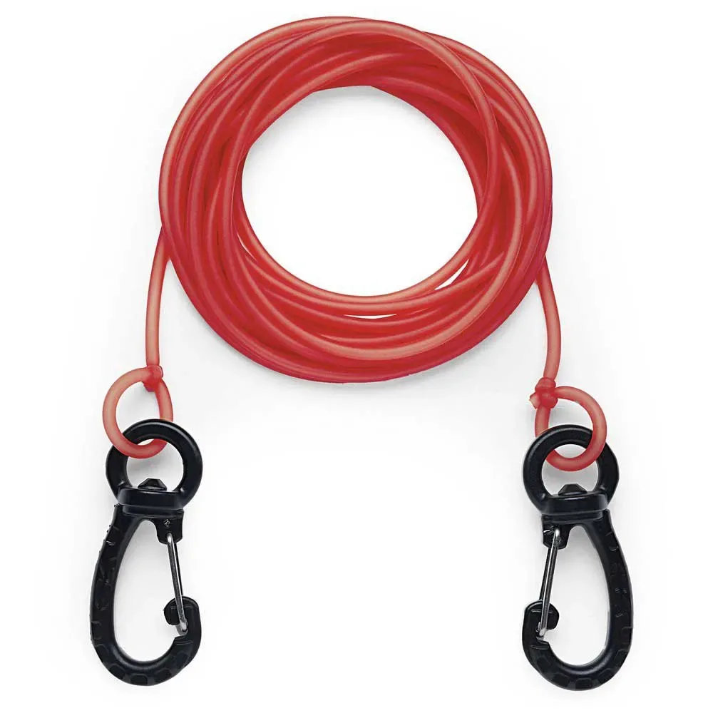 C Moschettone 8 M Elastic Line With Swivel - C4 - FashionsVida