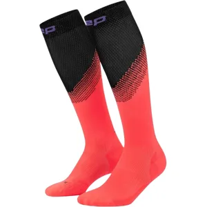 Core Run Edt. Split Laufsocken Herren Neon Coral/Black Gr. 3 - Cep - FashionsVida