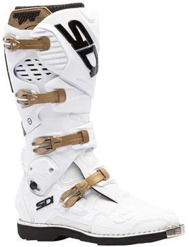 Stivali Moto Cross CROSSFIRE 3 Bronzo Bianco taglia 46 - SIDI - FashionsVida