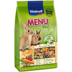Menú para conejos enanos Vital