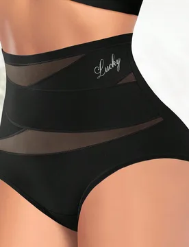 Panties para mujer con diseño cruzado, suaves, cómodos y de cintura alta en forma de triángulo - Shein - FashionsVida