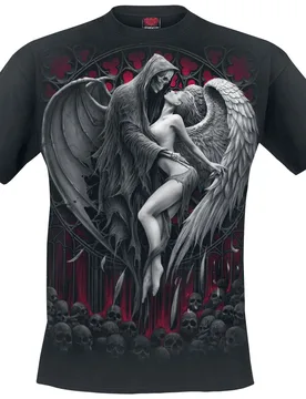 Gothic T-Shirt - Forbidden - S bis XXL - für Männer - Größe M - schwarz - Männer - male - Spiral - FashionsVida