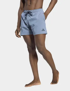 Mens Short Da Nuoto Seersucker Iridescent 12,5 Cm - Blu, blu blu Uomo taglia 2XL 5" - Adidas - FashionsVida