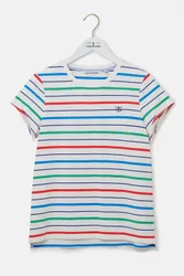 Women's Causeway Short Sleeve T-Shirt Cotton Stretch T-shirt in White Size: 20 - White - Size: 20