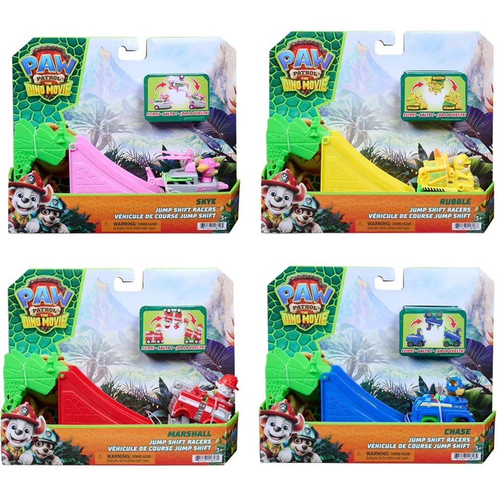 Vehículo Pup Squad Dino Jump Flip Patrulla Canina modelos surtidos - Paw Patrol - FashionsVida