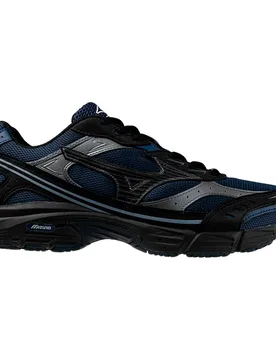 Mxr-casual Trail Running Shoes Dress Blues / Black / Metallic Gra UK 9 Men,Women - Mizuno - FashionsVida