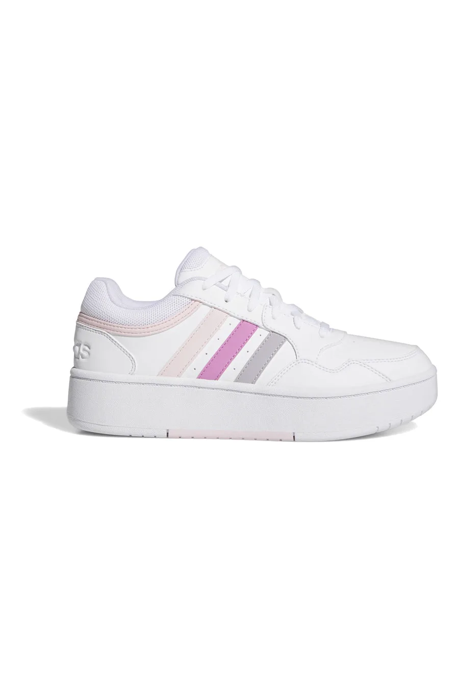 Sneakers Bianche e Rosa Hoops 3 Bold W 40⅔ - Adidas - FashionsVida