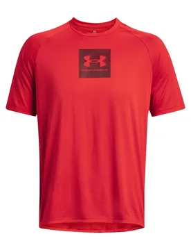 Trikot Tech Print Fill - Rouge - male - Size: L - Under armour - FashionsVida