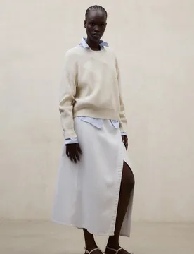 Jersey de mujer de algodón con mangas raglán - Ecoalf - FashionsVida