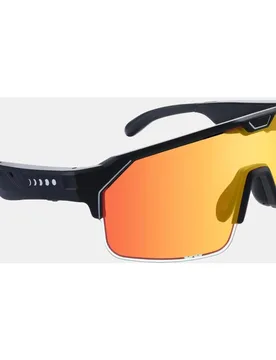 Gafas de Sol Unisex Music Shield Slider HVL Fire Matte Black - CHAMELO - FashionsVida