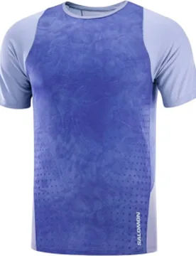 Sense Aero Laufshirt Herren Blau Gr. L - Salomon - FashionsVida