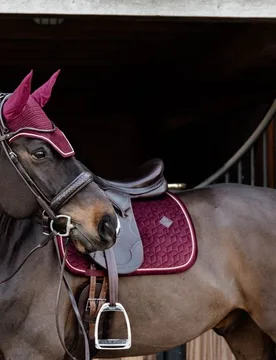Schabracke VELVET bordeaux DR - Kentucky Horsewear - FashionsVida