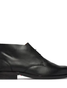 Schnürschuhe Corporate Dressy Lth Lace Boot FM0FM05949 Schwarz 43 male - Tommy hilfiger - FashionsVida