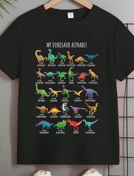 Camiseta básica de manga corta para niño, camiseta lisa - Shein - FashionsVida