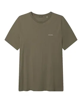 T-Shirt GABDUNE LOGO olive L herren - Gabba - FashionsVida