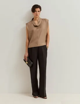 Lion of Porches - Blusa de satén - Lion of Porches - FashionsVida