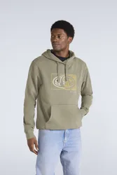 River Mens Hoodie - Green - Green - Size: XS