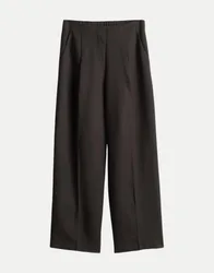 Relaxed-Fit Hose Cisilia linen Schwarz 36