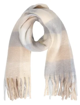 Echarpe plaid avec franges Beige/Gris beige/gris Tailleunique - Isotoner - FashionsVida