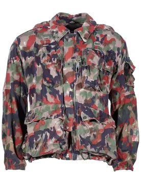 Feldjacke M70 Alpentarn gebraucht - 52 Herren 52 adult Herren - Schweizer Armee - FashionsVida
