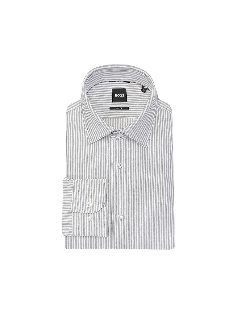 Boss Camisa Slim Fit verde 43 - BOSS - FashionsVida