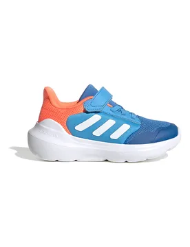 Sneakers blu e arancioni traspiranti con strappo Tensaur Run 3.0 EL C 30 - Adidas - FashionsVida