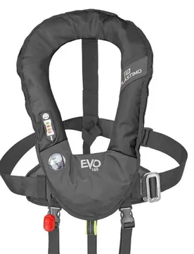 Evo 165 Prosensor Automatic Life Jacket Black One Size unisex - Plastimo - FashionsVida