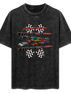 TALLADEGA Super speedway race car design by MotorManiac T-Shirt funny t shirts dark humor men t shirt cotton 100% T-Shirt - Aliexpress - FashionsVida