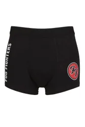 Music Collection 1 Pack Foo Fighters Boxer Shorts Black Small - Black - Size: Small