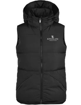 Daunenweste Unisex, black XL - Kingsland - FashionsVida