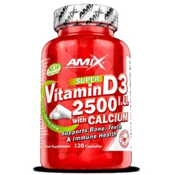 Capsule Vitamin D3 2500 Iu Witch Calcium 120 Unità